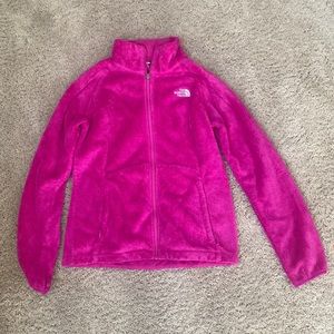 North face Osito Full Zip Fleece Jacket Pink Women’s Small